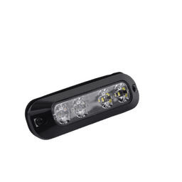 Luz perimetral, 4 LEDs Ultra Brillantes, color Rojo / Claro