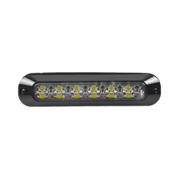 Luz perimetral , 12 LEDs Ultra Brillantes, color Rojo / Claro