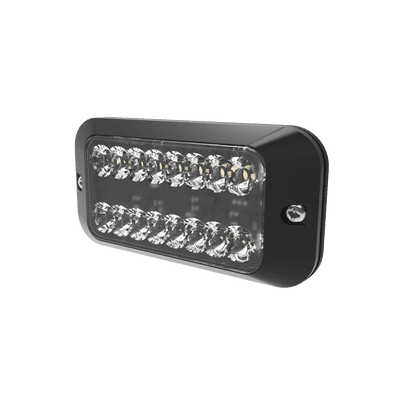 Luz auxiliar con 16 LEDs color rojo-azul