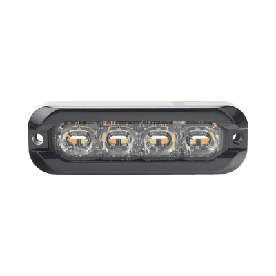 Luz perimetral , 8 LED Ultra Brillantes, Dual Color Ambar / Claro