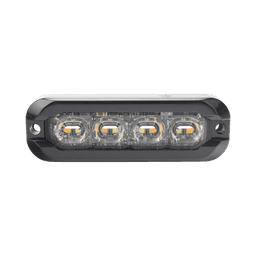 Luz perimetral , 8 LED Ultra Brillantes, Dual Color Ambar / Claro