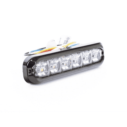 Luz perimetral , 12 LED Ultra Brillantes, Dual Color Ambar / Claro