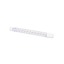 Luz Auxiliar LED Rectangular, 12 LED, 12-24 Vcc,  360 lúmenes