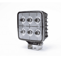 Luz de trabajo de 6 LED, 12-24 Vcc, 2800 lumenes