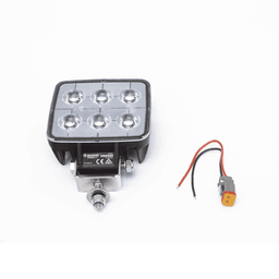 Luz de trabajo de 6 LED, 12-24 Vcc, 2800 lumenes