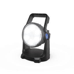 Lámpara de Trabajo LED / 600 Lúmenes / Batería Recargable 3-4 h / Carga USB-C / Base Magnética / IP67