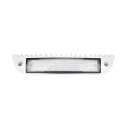 Luz de cortesía con bisel color blanco ideal para ambulancias y vehículos de rescate
