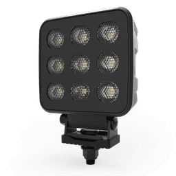 Luz de Trabajo Ultra brillante Cuadrada, 9 LED, 6803 Lúmenes, 12-24 Vcd