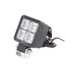 Luz de trabajo de 4 LED de 10 Watt, 12-24 Vcd, 800 lúmenes