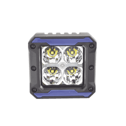 Luz de Trabajo LED / 4950 Lúmenes / 9 LEDs de 10 W / IP67 / 12-24 VCD