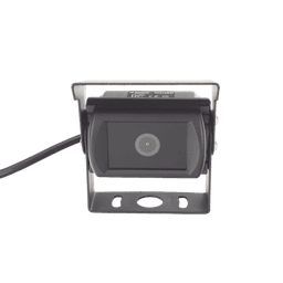 Cámara de Reversa con Monitor / Detección IA de Peatones y Vehículos / HD 720p / IR 18 LED / Expandible a 2 Cámaras / Monitor Táctil