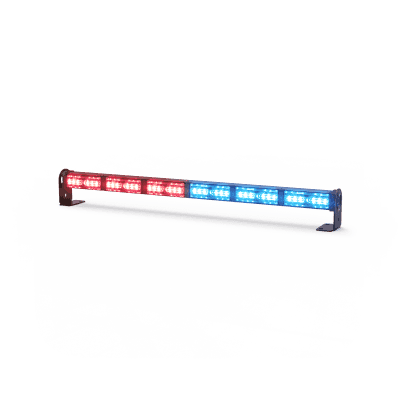 Barra de luz 26¨6 módulos Rojo/Azul/Ámbar 108 Leds para Pick up / Tumbaburros, Necesario CZMATSIBSYS 