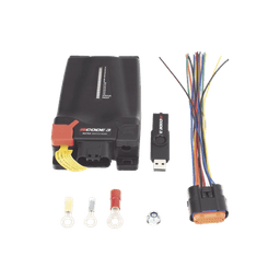 Nodo de Interfaz para Sistema de Control de Luces de Emergencia / Compatible con Matrix / Integración Vehicular