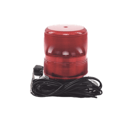 Baliza LED color rojo con montaje magnético de succión de 7" de altura