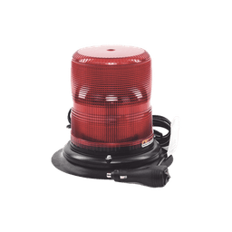 Baliza LED color rojo con montaje magnético de succión de 7" de altura