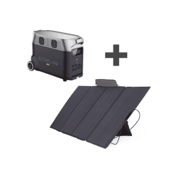 Kit de Estación de Energía Portátil 3600Wh + Panel Solar Flexible 400W