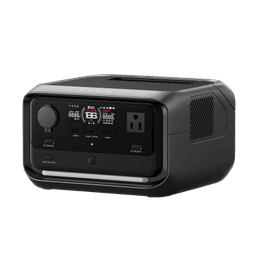 EcoFlow River 3 Plus | Estación de Energía Portátil 286Wh Litio LFP / 4 AC 800W (Max. 1600W) / 1 USB-C 100W / 3 USB -A 12W / Cargador de Coche 10A, 126W Max. / Conectividad WiFi y Bluetooth (App) / Carga Solar 220W Max.