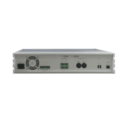  ETAPA DE POTENCIA DIGITAL 2x240W 100V  MILLENNIUM IP CON CONECTIVIDAD IP LAN, SUPERVISON, CALIDAD DE SONIDO HQ PARA 2 ZONAS, EN FORMATO RACK 2U 