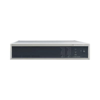  ETAPA DE POTENCIA DIGITAL 2x240W 100V  MILLENNIUM IP CON CONECTIVIDAD IP LAN, SUPERVISON, CALIDAD DE SONIDO HQ PARA 2 ZONAS, EN FORMATO RACK 2U 