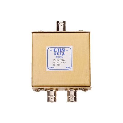 Divisor de Potencia EMR de 2 Vías, 30-960 MHz, 0.5 Watt, Conectores BNC Hembra.