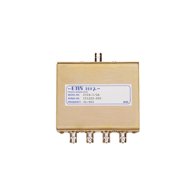 Divisor de Potencia EMR de 4 Vías, 30-960 MHz, 0.5 Watt, Conectores BNC Hembra.