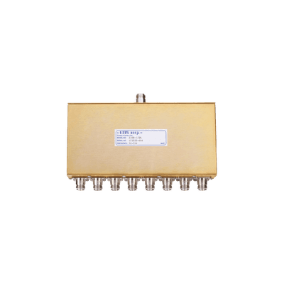 Divisor de Potencia EMR de 8 Vías, 30-700 MHz, 0.5 Watt, Conectores N Hembra.