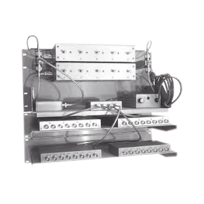 Multiacoplador-Doble Preselector, 300-512 MHz, 25-32 Canales, N/N, 3-4 MHz, 115 Vca / 13.6 Vcc.