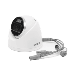 Turret TURBOHD 3K (5 Megapixel) / Lente 3.6 mm / Micrófono Integrado / Imagen a Color 24/7 (ColorVu) / 40 mts Luz Blanca / Exterior IP67 / dWDR / 4 Tecnologías