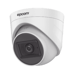 AUDIO POR COAXITRON / Domo TURBOHD 2 Megapixel (1080p) / Gran Angular 106° / Lente 2.8 mm / 20 mts IR EXIR / Interior / 4 Tecnologías / dWDR