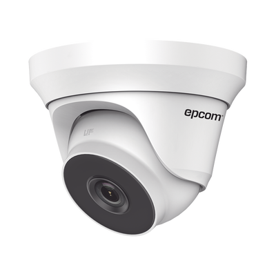 Turret TURBOHD 2 Megapixel (1080p) / Lente 2.8 mm / 50 mts IR EXIR / Exterior IP66 / METAL / Ultra Baja Iluminación / 4 Tecnologías