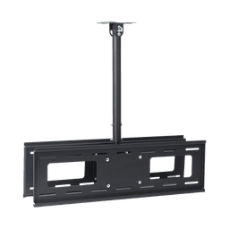 Montaje de Techo Universal Doble para Monitores de 32 a 65" / Soporta hasta 60 kg x pantalla  / Vesa 600 x 400/  Acero / Montaje Telescopico de 50 cm hasta 90 cm