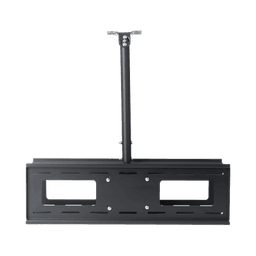 Montaje de Techo Universal Doble para Monitores de 32 a 65" / Soporta hasta 60 kg x pantalla  / Vesa 600 x 400/  Acero / Montaje Telescopico de 50 cm hasta 90 cm