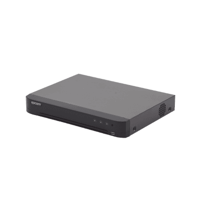 DVR 4 Canales TurboHD + 2 Canales IP / 5 Megapixel Lite- 3K Lite / Acusense (Evista falsas alarmas) / Audio por Coaxitron /  Bahía de Disco Duro /  Salida de Video en Full HD 