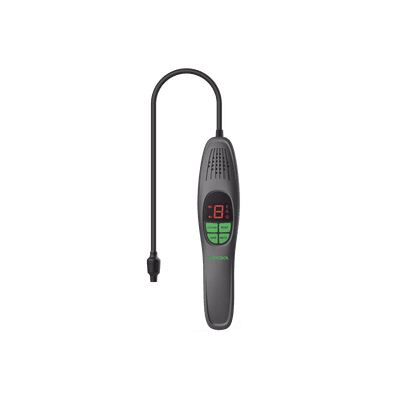 Detector de Fugas de Refrigerante LKF2 / Sensor con Diodo Calentado / Pantalla LCD / Detección ≤3 g/año / Tiempo Reacción ≤3 segundos / Sonda Flexible 420 mm / Batería AA 7 horas