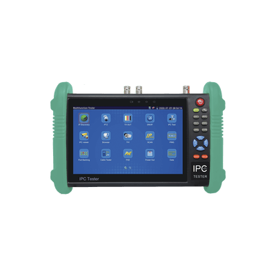 Probador de Video con Pantalla LCD de 7" para IP / HD-TVI (TurboHD) / Análogo, ONVIF, Wi-Fi, Scanner IP