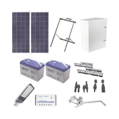 Kit de energía solar para alumbrado de 60 W