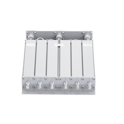 Duplexer SYSCOM Modificado en UHF, 6 Cav. 440-470 MHz, 50 Watt, 5 MHz Sep. Rechazo de Banda, BNC Hembras.