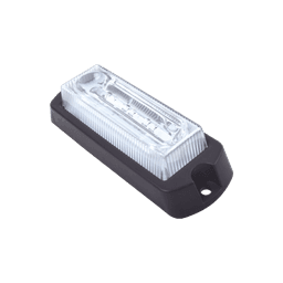 Luz Auxiliar Ultra Brillante X13 de 4 LEDs, Color Azul, con mica transparente