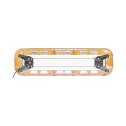 Barra de luces de 47" con 88 LEDs de alta potencia, color ámbar, ideal para equipar unidades de seguridad privada, minería e industria