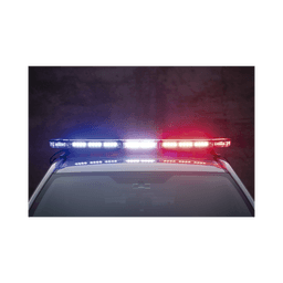 Barra de luces de 47" rojo/azul, 88 LED, con control de tráfico en color rojo/azul, ideal para equipar unidades de seguridad pública