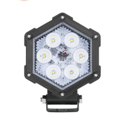 Luz de Trabajo Ultra brillante, 6 Led, 2200 Lumenes, 30 watts, 12-24 Vcc