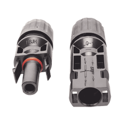 Conector MC-4 para Módulos Fotovoltaicos (conector hembra + conector macho)
