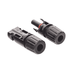 Conector MC-4 para Módulos Fotovoltaicos (conector hembra + conector macho)