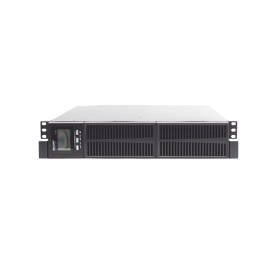 UPS de 3000VA/2700W / Topología On-Line Doble Conversión con Baterías Internas / Entrada y Salida de 120 Vca / Clavija de Entrada NEMA L5-30P / Pantalla LCD Configurable / Formato Rack/Torre 