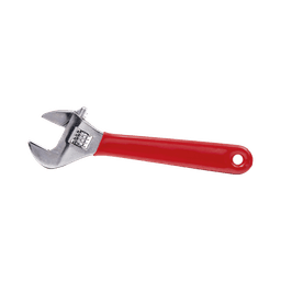 Llave Ajustable/Tipo Perico de 8" (203 mm) con Forro Plástico para Mejor Agarre.