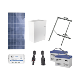 Kit de energía solar de 12 Vcc para alimentar radar de velocidad X-RADAR1