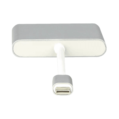 Adaptador Multipuerto USB-C 3.1 A HDMI 4K / USB 3.0 / USB – C /  Alta Velocidad de Transmisión de Datos / Admite Carga Rápida (PD) en el Puerto USB – C