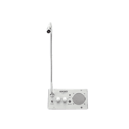 Sistema de Intercomunicación | Ideal para Ventanillas | Audio de voz de dos vías | 12V/1A 2W | Micrófono Interior + Micrófono Exterior