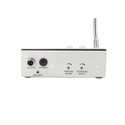 Sistema de Intercomunicación | Ideal para Ventanillas | Audio de voz de dos vías | 12V/1A 2W | Micrófono Interior + Micrófono Exterior