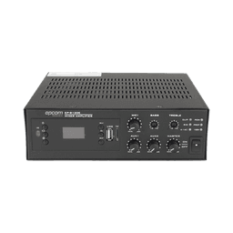 Amplificador de Potencia Digital / 120W / Salida 4~16Ω o 100V / Entrada XLR con Phantom 48V / Bluetooth / FM / USB y TF / Protección contra Cortocircuito
